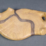 Grandjean Jourdan free-form tray - Faux-bois mat Vallauris