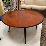 Round midcentury coffeetable