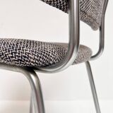 Set of 6 reupholstered chairs by Gebroeders De Wit, 1960s