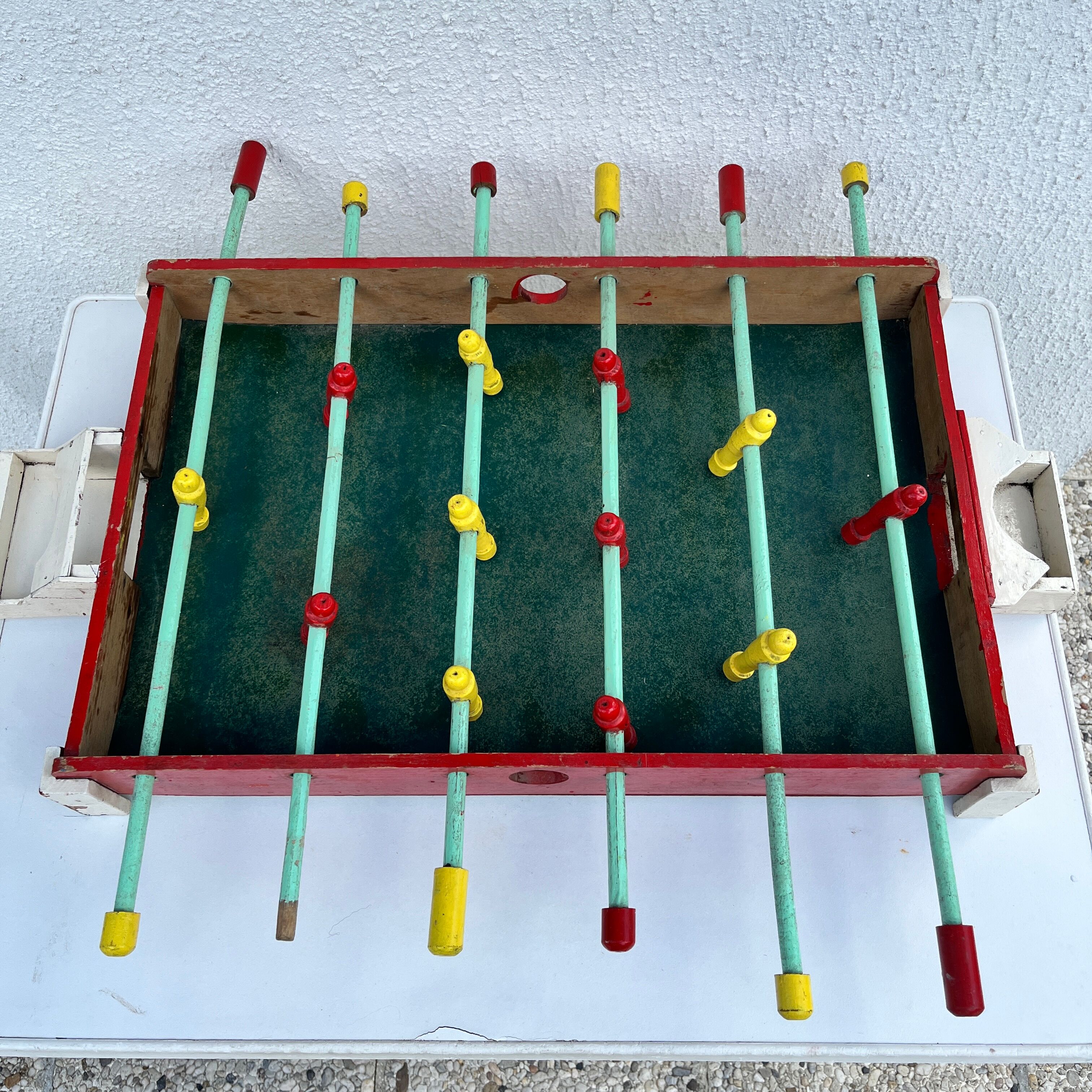 Table wood table football