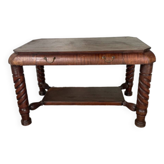 Mahogany console desk 1900