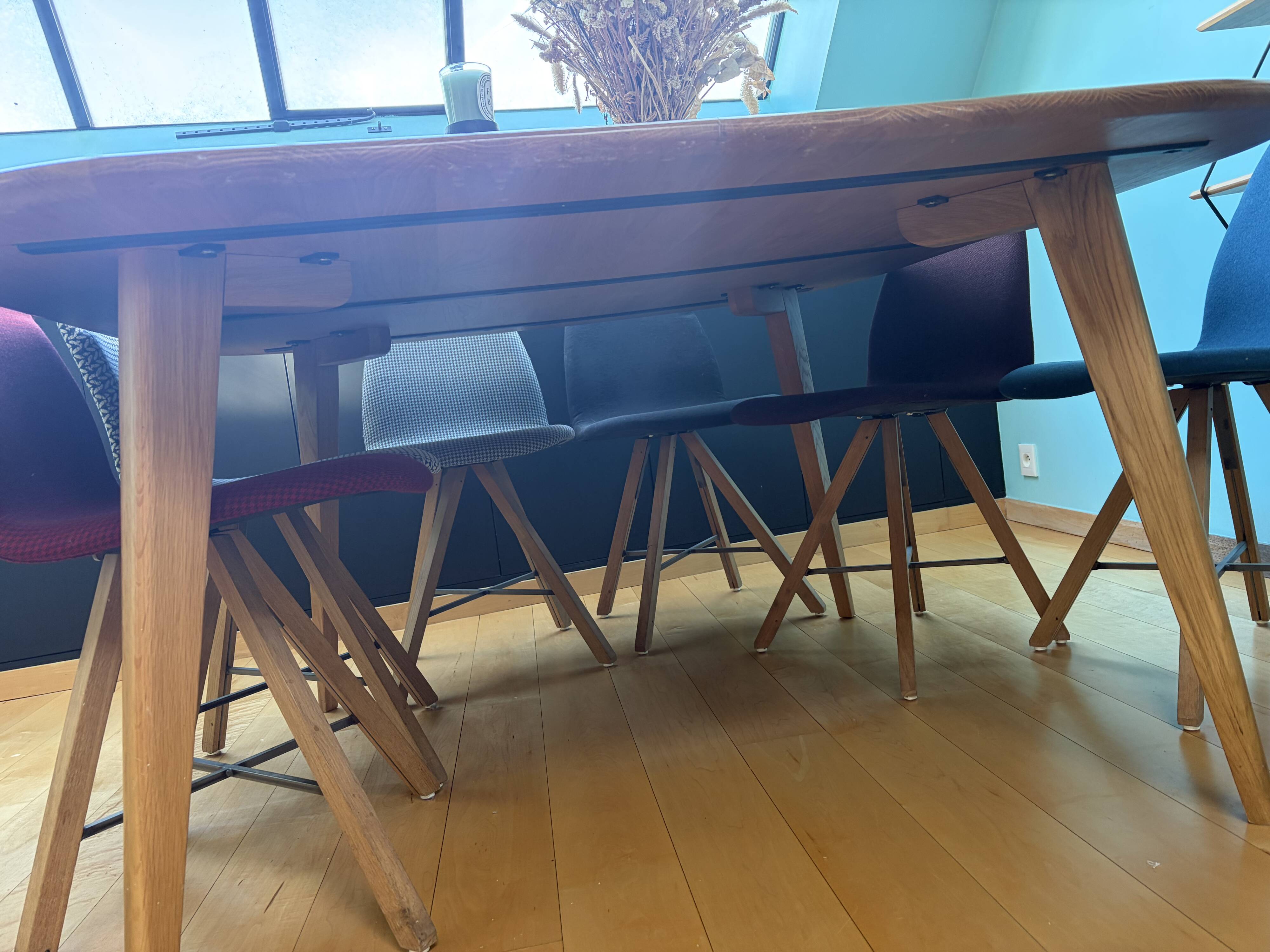 Oak dining table - From Caravane