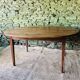 Table de ferme ovale 149cm