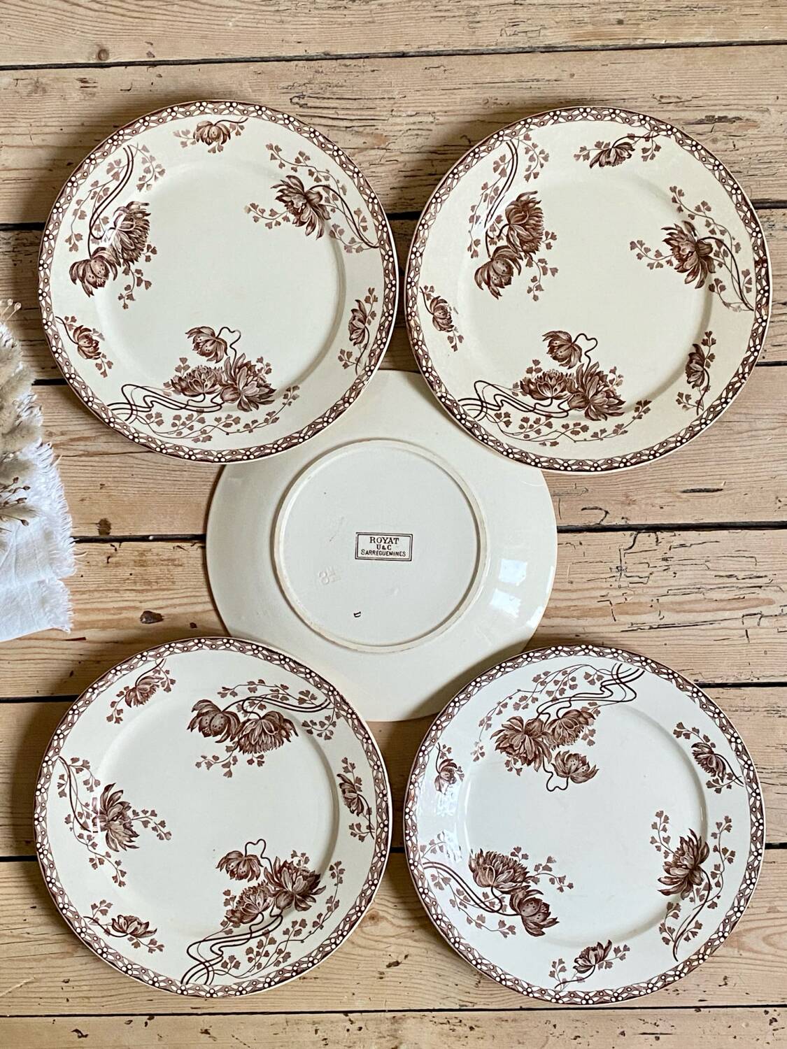 Antique plates