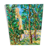 Peinture mosquée de Paris