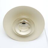 Lampe Frandsen dorée, Danemark années 1970