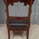 Mahogany armchair