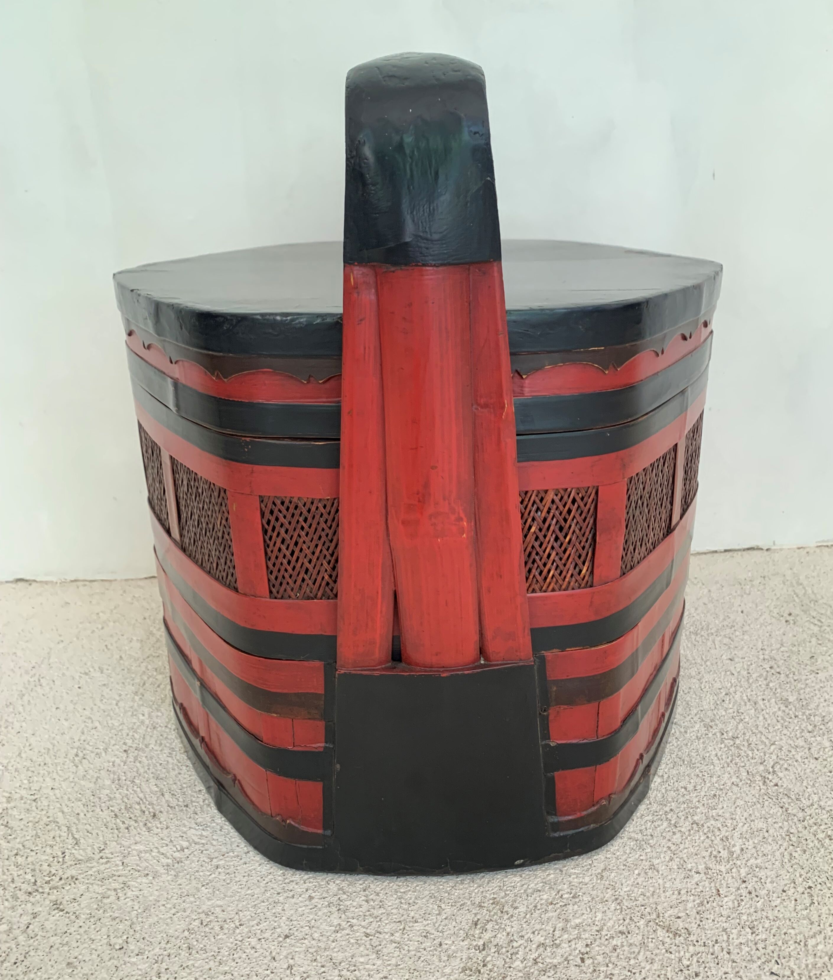 Chinese bamboo basket