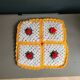 Crochet cushion cover 35x35