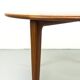 Circular Teak Coffee Table from Mikael Laursen, 1960s