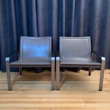 Pair of armchairs by Jacques Toussaint & Patrizia Angeloni for Matteo Grassi from the 1970s