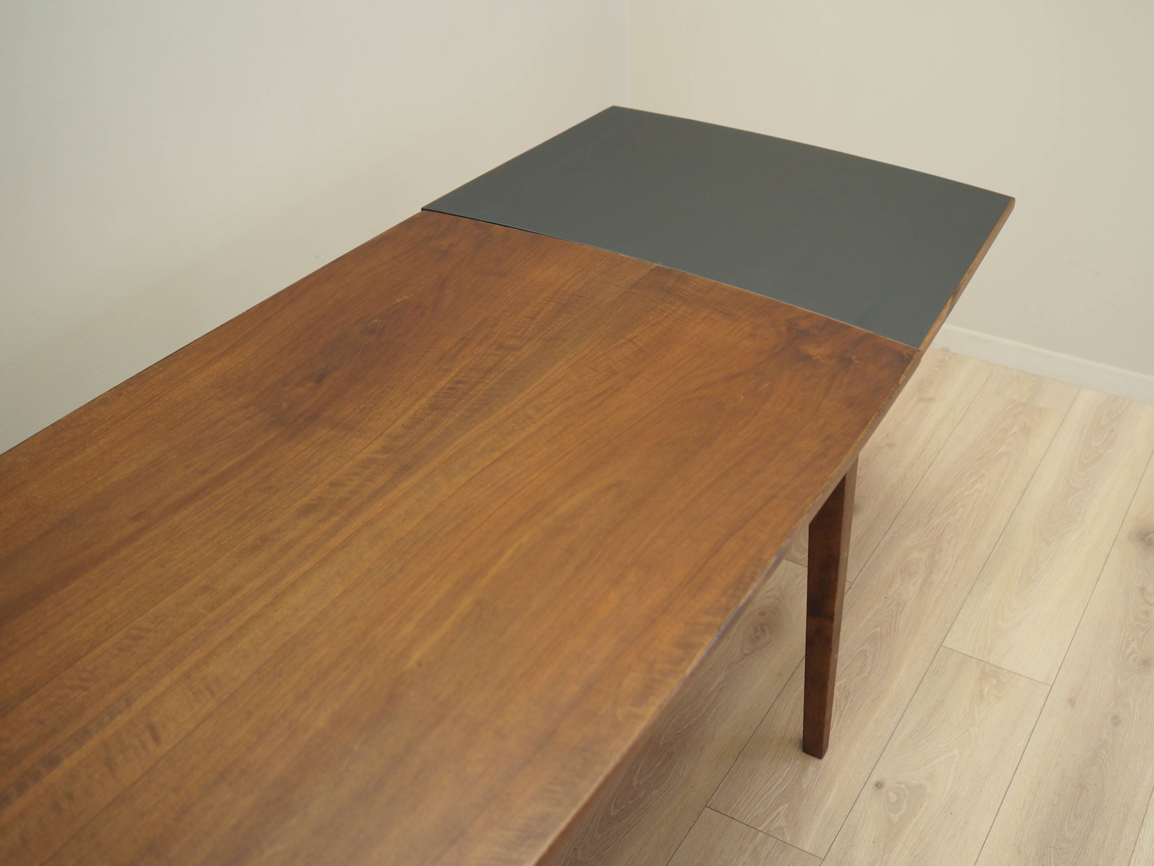 Walnut table, Danish design, 1970s, production: Denmark