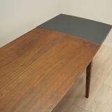 Walnut table, Danish design, 1970s, production: Denmark