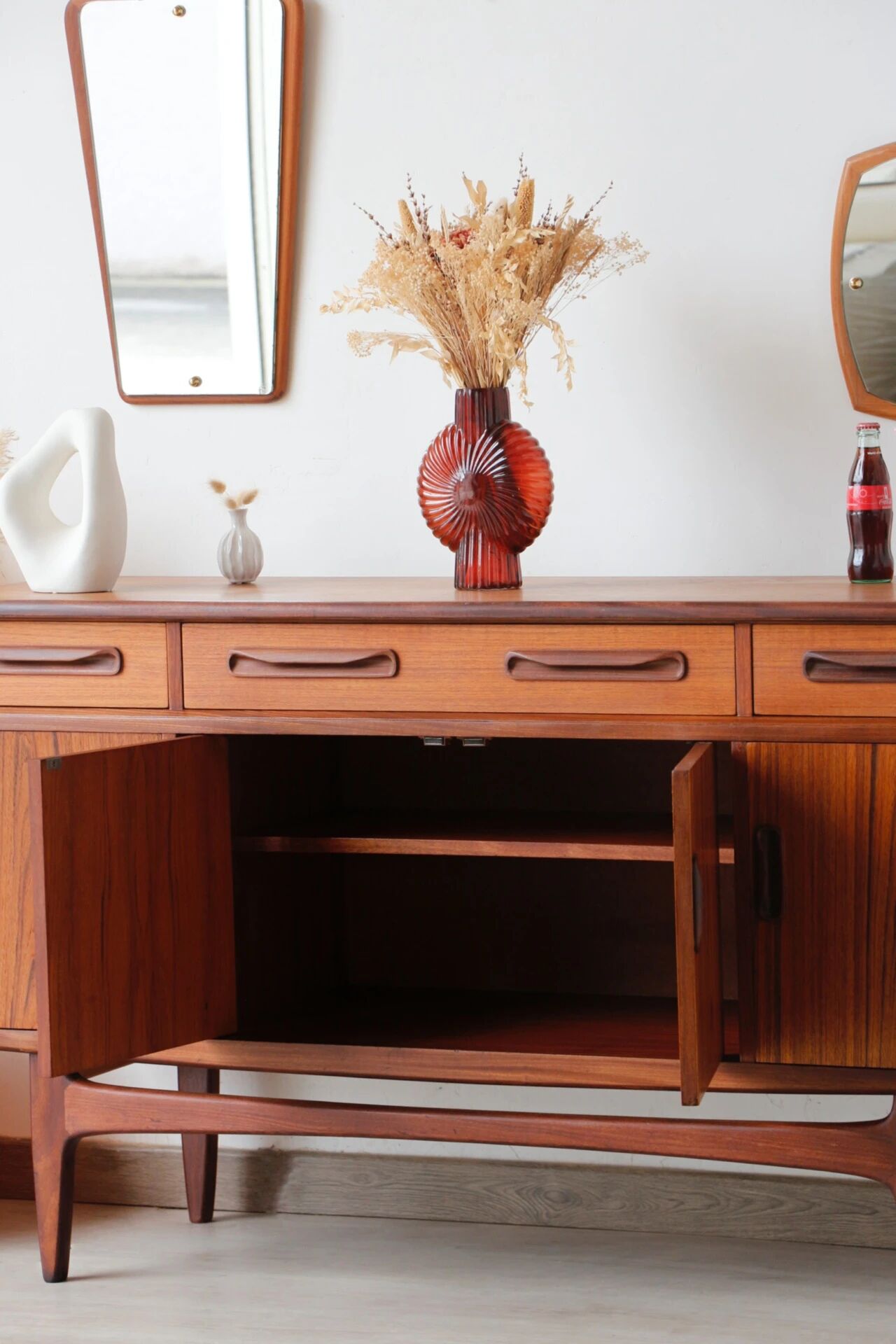 Vintage teak enfilade G-Plan – Fresco – Victor Wilkins – 1960s