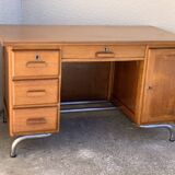 Office schoolmaster 1950 solid oak