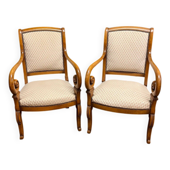 Pair of armchairs