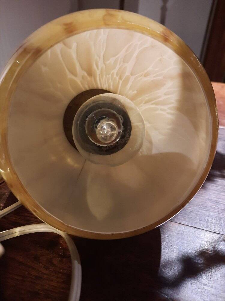 Bauhaus Brass Table Lamps, Germany, 1930s