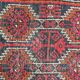 Old Afghan Belutch carpet 97x192 cm