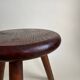 Wooden tripod stool