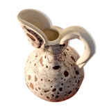 Ceramic pitcher Vallauris 1960