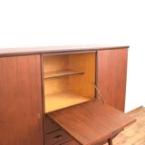 Mid-Century Danish Teak Highboard, 1960s.