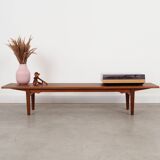 Teak lowboard, Danish design, 1970s, made in Denmark