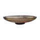 Great smoked glass fruit bowl