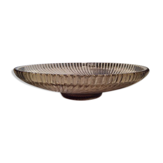 Great smoked glass fruit bowl