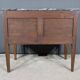 Small regional walnut commode, louis xvi style – early 19th century