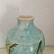 Vintage vase with fish decor by Pierre Scheffer