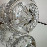 Vase cristal taillé ancien