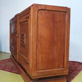 Art Deco Walnut Sideboard Buffet