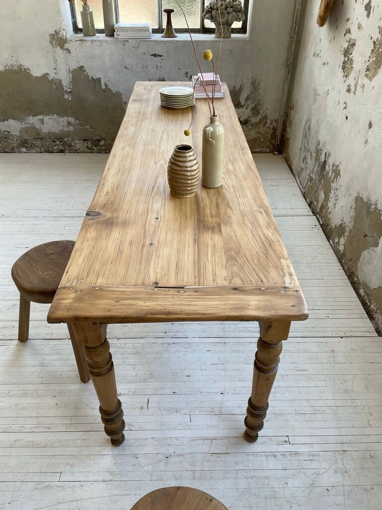 Farm table bistro pine and cherry 210cm