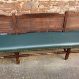 Long brasserie bench