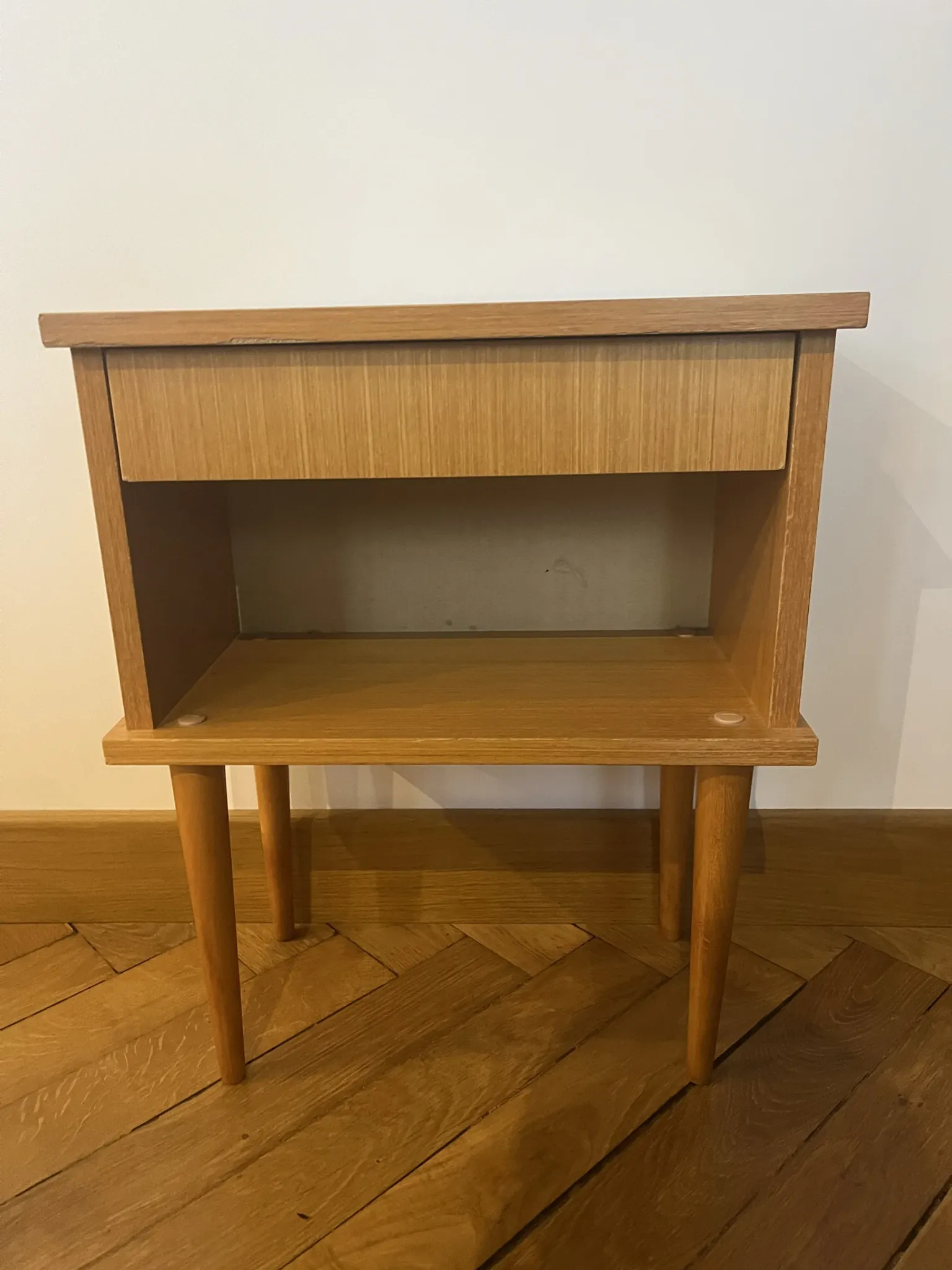 Vintage bedside table