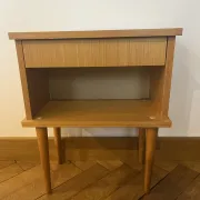 Vintage bedside table