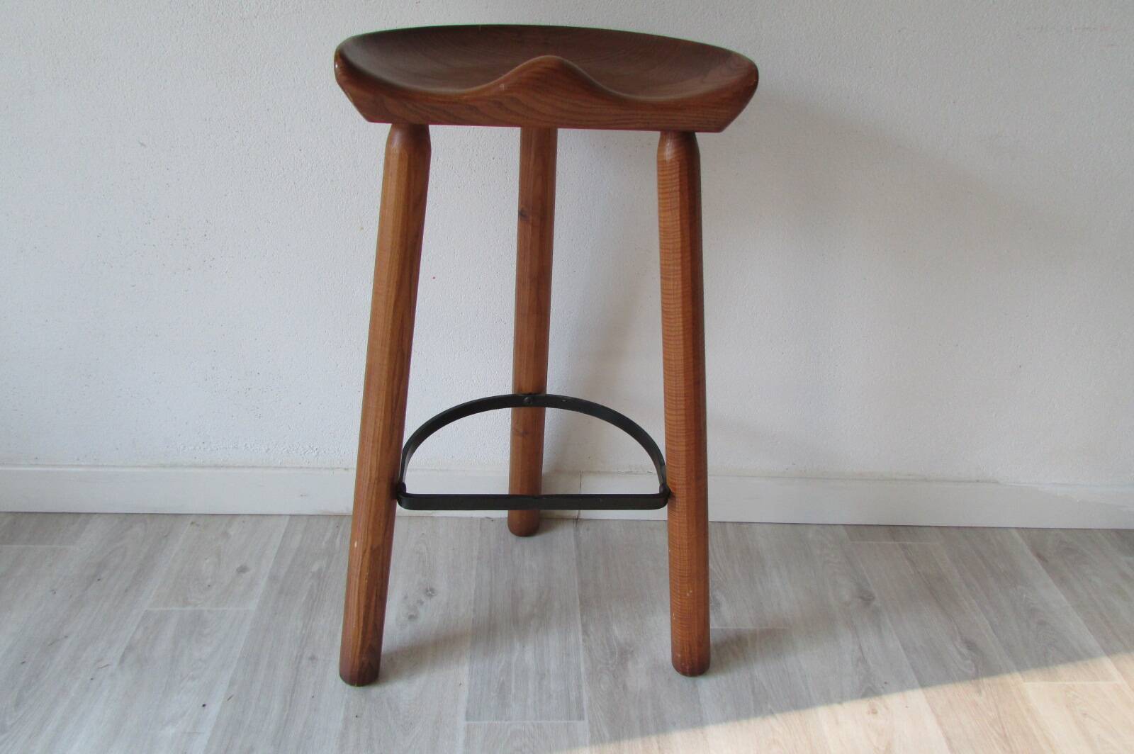 "Le Selou" bar stool, brutalist