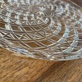 Large pressed glass plate