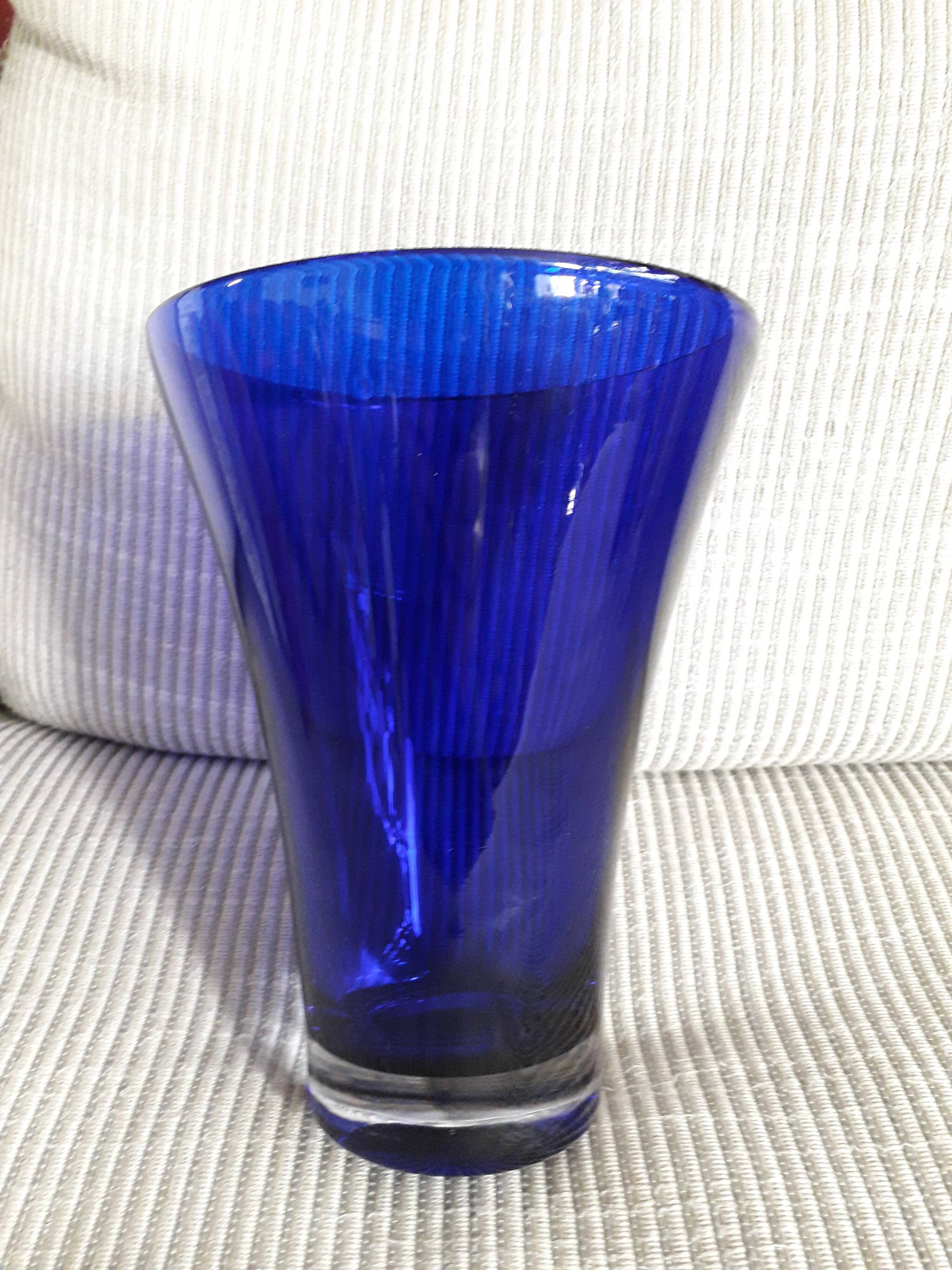 Large Scandinavian vase signed LSA