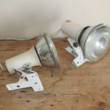 Duo of Lita clip-on spot lamps