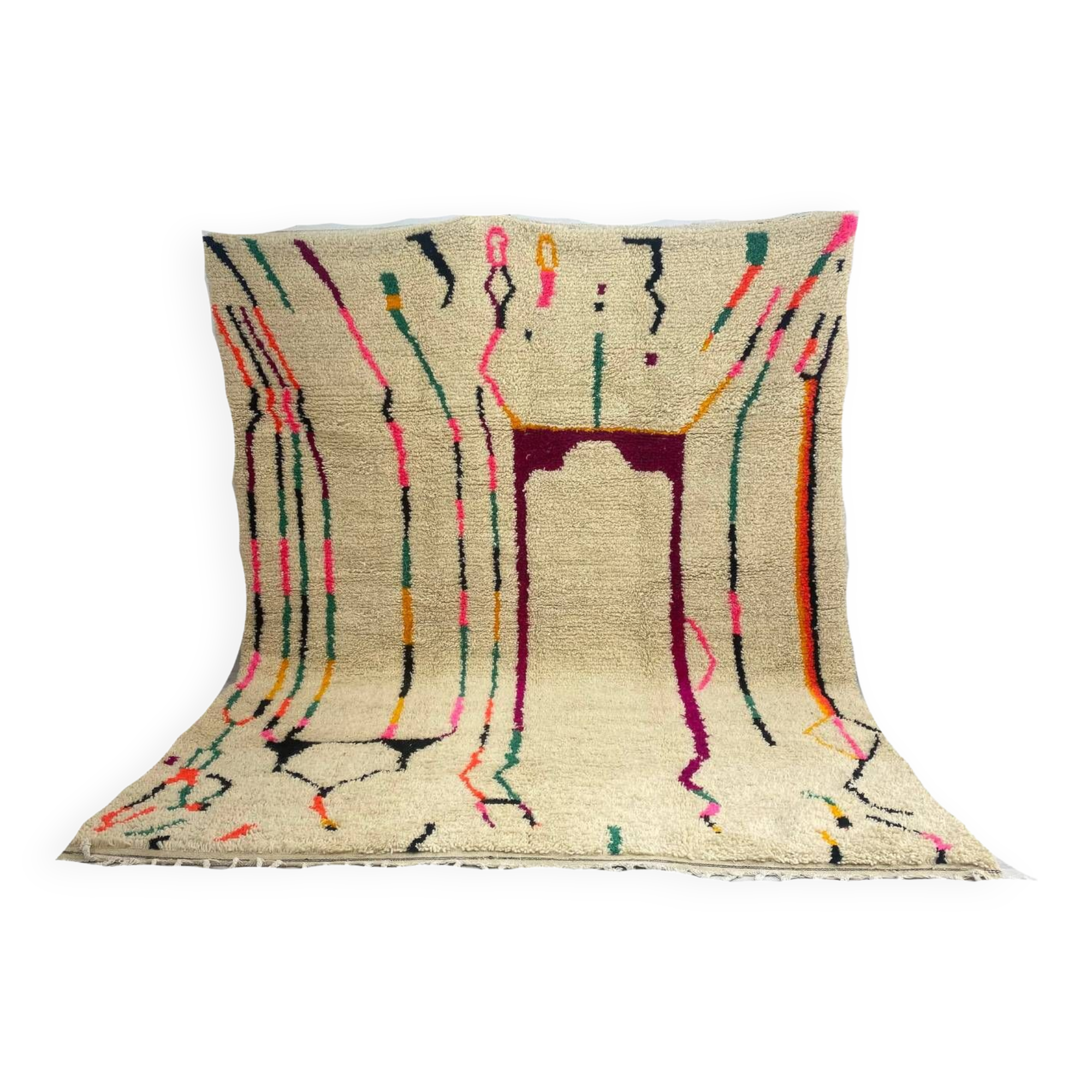 Tapis berbère en laine fait main300 x 230 cm