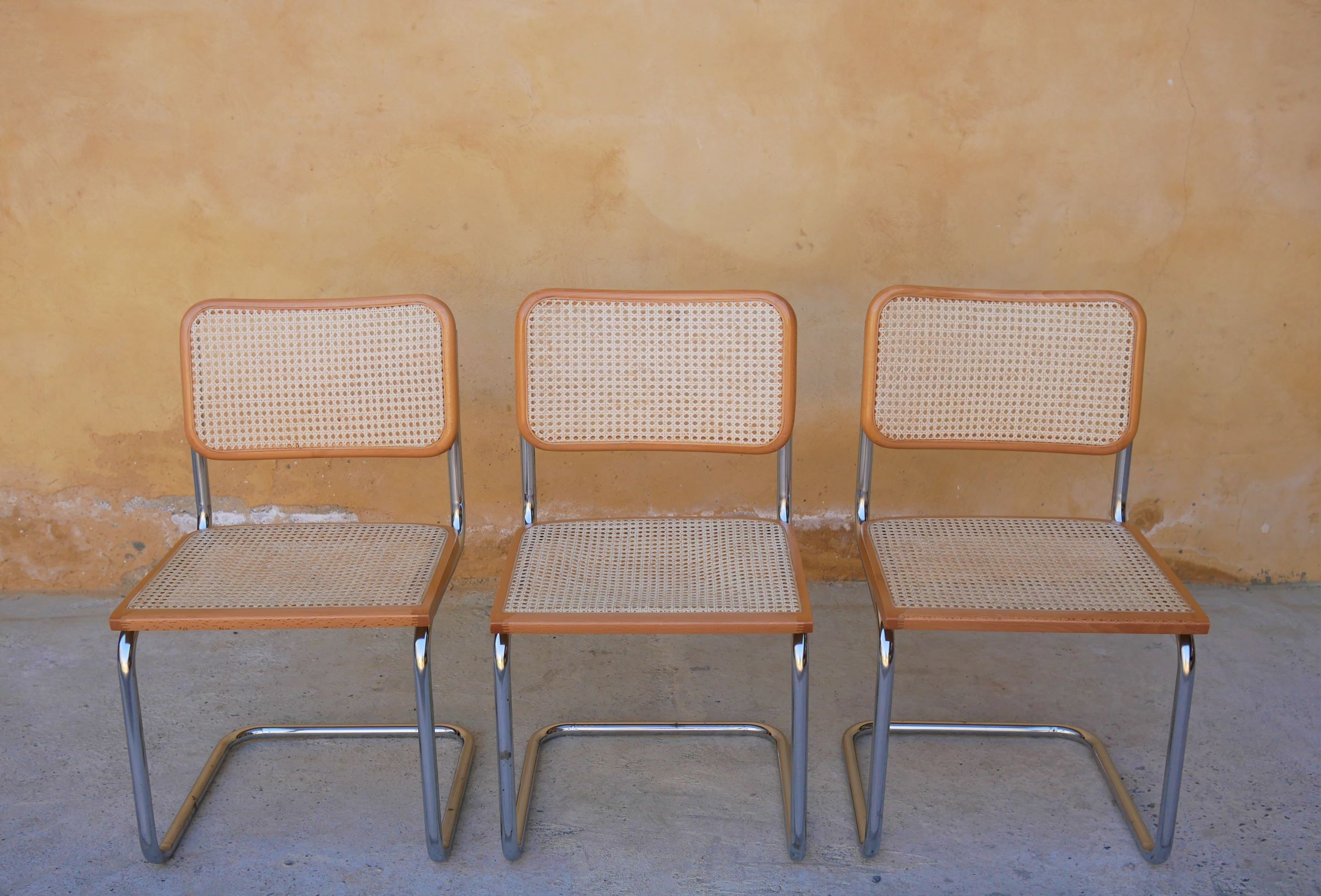 Chair B32 by Marcel Breuer, made in Italy