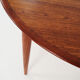 Round folding table, 1970s design