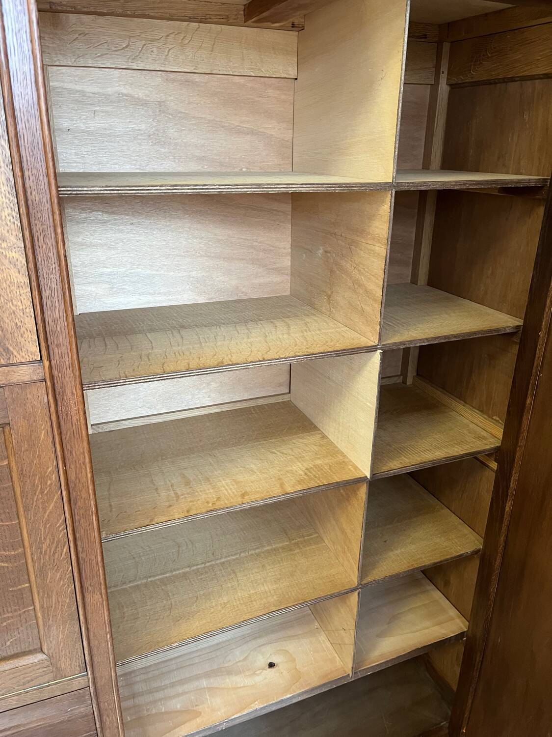 1950 oak administration cabinet