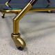 Vintage Italian serving trolley by Cesare Lacca, 1950s