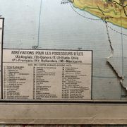 Carte pédagogique Amérique du Nord politique juin 1950