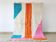 Colorful natural pure wool rug, size 200 x 300 cm