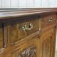 Art Nouveau enfilade in walnut from the early 20th century.