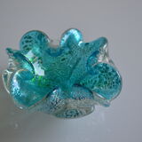 empty blue Murano pockets