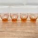 Set de 4 verres liqueur Luminarc étoile rose